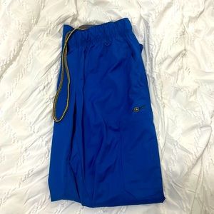 Carhartt Scrubs Pants Women Royal Blue in Small Petite